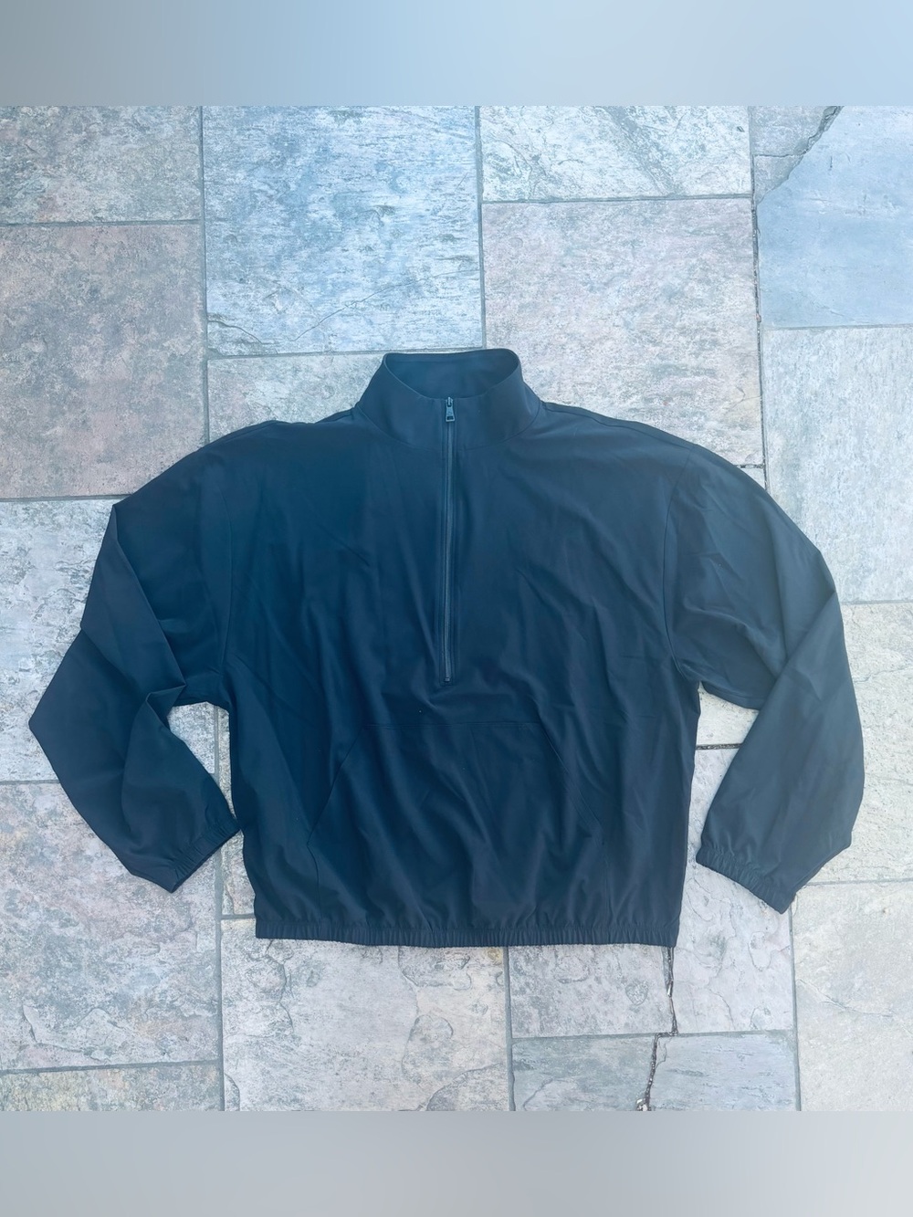 Beyond Yoga crop windbreaker pullover
